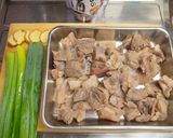 シャトルシェフでつくる牛スジ丼作り方3写真