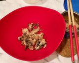 鯖缶アレンジ★TKG焼き幼児食やおやつに作り方1写真