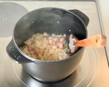 茅乃舎野菜だし【ベーコンと玉ねぎのスープ作り方2写真