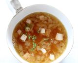 茅乃舎野菜だし【ベーコンと玉ねぎのスープ作り方4写真