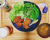 トリのから揚げ。にんにく味・山椒味作り方6写真
