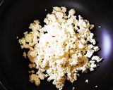 たくあんと青菜の炒り豆腐作り方3写真