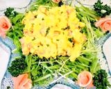 簡単タルタルドレッシングで水菜サラダ作り方5写真