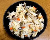 高菜と明太子の炊き込みご飯作り方9写真