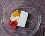 夜食に！簡単♪明太子の豆腐グラタン作り方1写真
