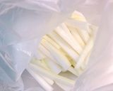 簡単！白菜の芯と塩昆布で浅漬け作り方3写真