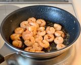 ナンプラーで【エビのエスニック炒め】作り方4写真