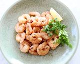 ナンプラーで【エビのエスニック炒め】作り方5写真