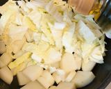もう一品☆ツナじゃが白菜和え作り方3写真