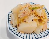 もう一品☆ツナじゃが白菜和え作り方5写真