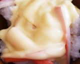 カニかまチーズ乗せおかゆ作り方3写真