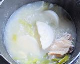 力餅入り鶏粥作り方14写真