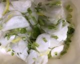 かぶとスモークサーモンのなます風サラダ作り方3写真