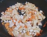 マクロビ☆切り餅のおこわ【出稼ぎメシ】作り方2写真