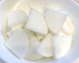 大根とカリカリ油揚げのピリ辛炒め作り方1写真