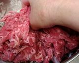 牛肉とにんにくの芽の甜麺醤炒め作り方1写真
