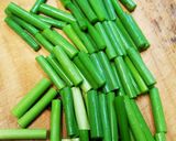 牛肉とにんにくの芽の甜麺醤炒め作り方3写真