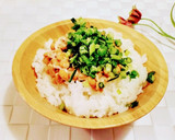 お子様の納豆のご飯にはバターを埋める♪作り方2写真