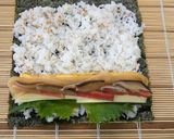 恵方巻に♪干ぴょうと椎茸入り巻き寿司作り方6写真