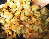 菊芋とベーコンのカレー粉炒め作り方4写真