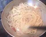 春の七草の和風ペペロンチーノ作り方7写真