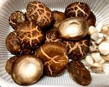 ノンフライ！椎茸のうまうま肉味噌のせ♪作り方1写真
