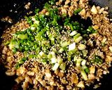 ノンフライ！椎茸のうまうま肉味噌のせ♪作り方5写真