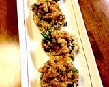 ノンフライ！椎茸のうまうま肉味噌のせ♪作り方6写真