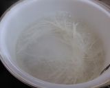 そうめんとわかめの味噌汁作り方1写真