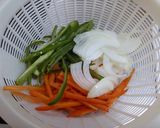 たらの甘酢野菜あんかけ作り方1写真
