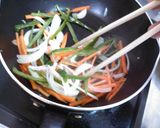 たらの甘酢野菜あんかけ作り方4写真