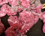 牛肉とにんにくの芽の甜麺醤炒め作り方7写真