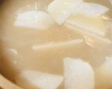 白湯スープ餃子●白菜＆大根の白湯餃子鍋作り方2写真