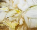 白湯スープ餃子●白菜＆大根の白湯餃子鍋作り方3写真