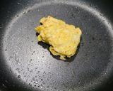 簡単！小松菜ベーコンのふわたま添え作り方4写真