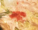 濃厚でおいしい！白菜の明太ミルクスープ♪作り方4写真