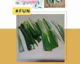 生姜酢醤油の豚肉ねぎソースの温野菜作り方1写真