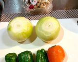 野菜と薄切り豚肉の肉団子甘酢餡作り方5写真