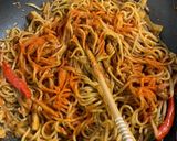 【激辛注意】七つの辛味の激辛焼きそば作り方6写真