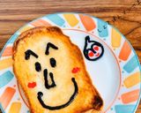 しょくぱんまんのシュガートースト☆作り方5写真