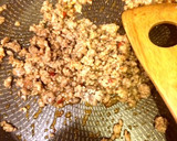 いんげんと豚ひき肉のピリ辛炒め♪作り方3写真