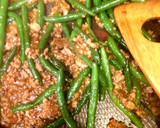 いんげんと豚ひき肉のピリ辛炒め♪作り方6写真