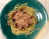 大葉とツナときのこのクリームパスタ作り方8写真