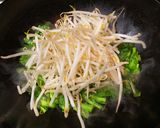 菜の花と鶏レバーの炒めもの作り方5写真