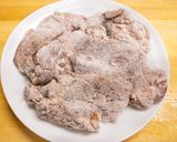 菜の花と鶏レバーの炒めもの作り方7写真