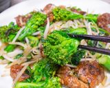 菜の花と鶏レバーの炒めもの作り方12写真