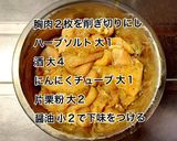 胸肉とアスパラのカレーマヨ炒め作り方1写真