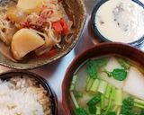 アレンジ七草粥 味噌汁作り方2写真