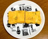 万能ネギ入り厚焼き卵作り方3写真