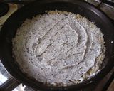 雑穀米で☆和風黒ゴマチーズピザ作り方4写真